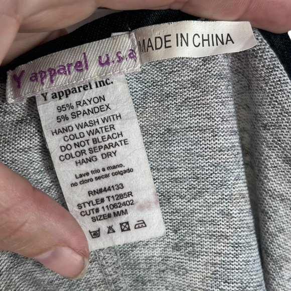 RARE/HTF Comic Print Y Apparel USA puff shoulder Zip Up Peplum Cardigan Sz Md - Picture 15 of 15